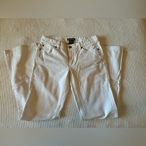 Ann Taylor straight leg low rise jeans